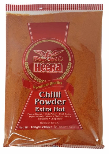 Heera Chilli Powder - Extra Hot-特辣辣椒粉-100g-SPIHR120