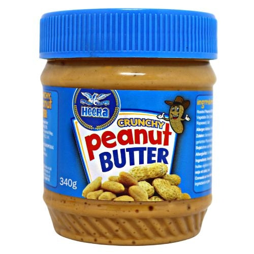 Load image into Gallery viewer, Heera Crunchy Peanut Butter-粗粒花生醬-340g-PNUT111
