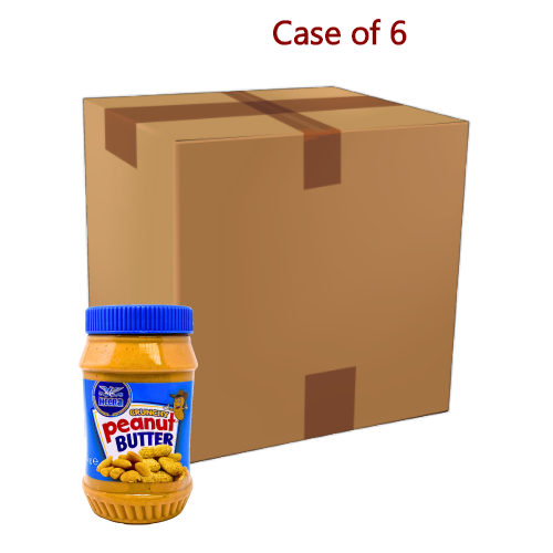 Heera Crunchy Peanut Butter-粗粒花生醬-1kg-PNUT105-6