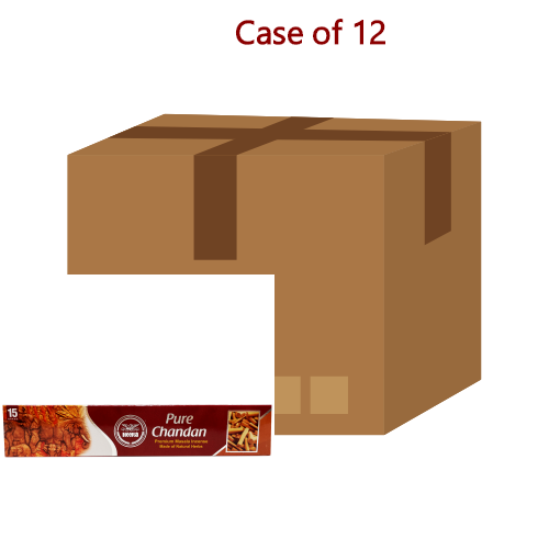 Heera Pure Chandan Masala Incense (Agarbatti)-印度檀木線香-15stk-CER151-12