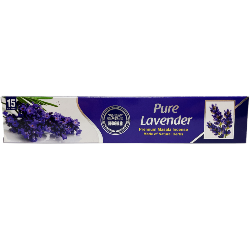 갤러리 뷰어에 이미지 로드, Heera Pure Lavender Masala Incense (Agarbatti)-印度薰衣草線香-15stk-CER153
