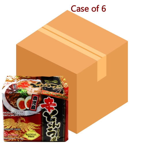 Tải hình ảnh vào trình xem Thư viện, Higashimaru Ramen - Spicy Tonkutsu-日本東丸鹿兒島辛辣豬骨拉麵-5_78g-INHI103-6
