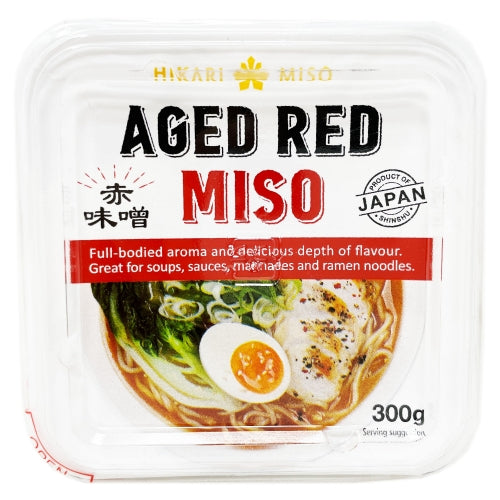 갤러리 뷰어에 이미지 로드, Hikari Aged Red Miso Paste-信州赤味噌-300g-JPN518

