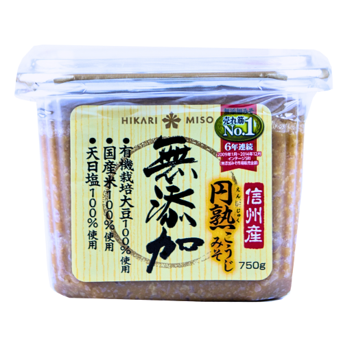 Load image into Gallery viewer, Hikari Enjuku Koji Miso-信州產無食品添加劑味噌(豆醬)-750g-JPN516
