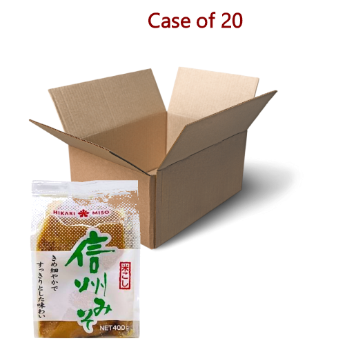 갤러리 뷰어에 이미지 로드, Hikari Koji Koshimiso White-信州白味噌-400g-JPN504-20
