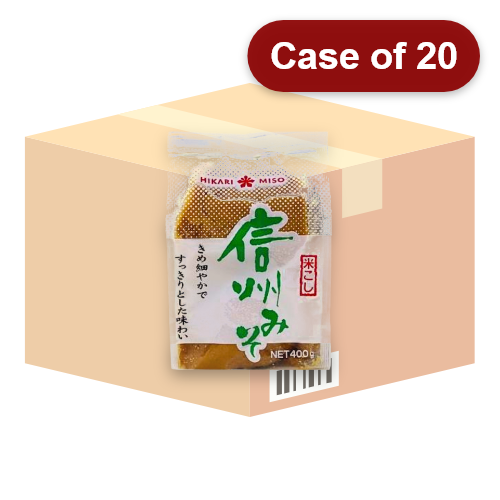 Hikari Koji Koshimiso White-信州白味噌-400g-JPN504-20