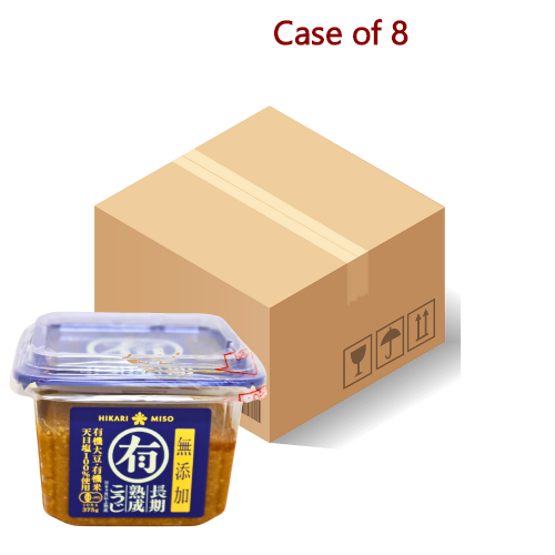 将图像加载到图库查看器中， Hikari Maru-Yu Yuki Miso-Hikari有機味增-375g-JPN523-8
