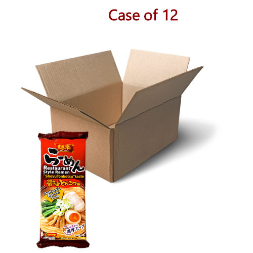 Hikari Miso Restaurant Style Ramen - Shuyo Tonkutsu-日本麵樂醬油豚骨拉麵-191_4g-INHI205-12