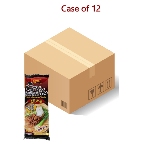 Hikari Miso Restaurant Style Ramen - Spicy Sesame-日本麵樂担担拉麵-191g-INHI206-12