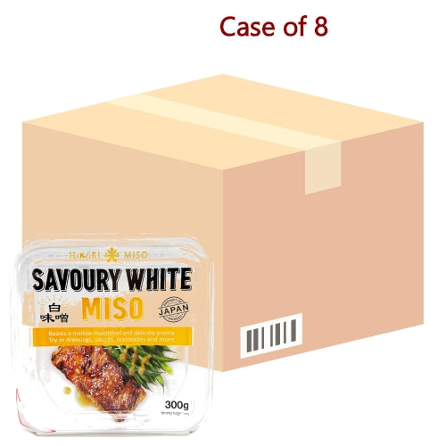 Hikari Savoury White Miso Paste-信州白味噌-300g-JPN517-8