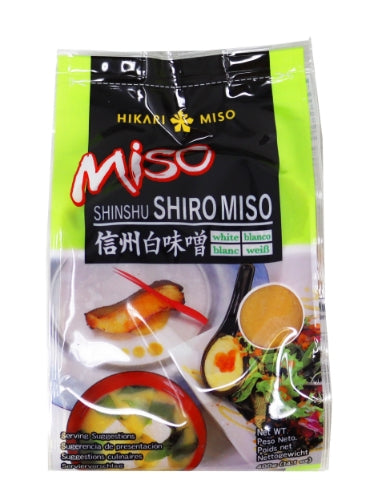 Hikari White Soybean Paste (Shiro Miso)-信州白味噌(豆醬)-400g-JPN511