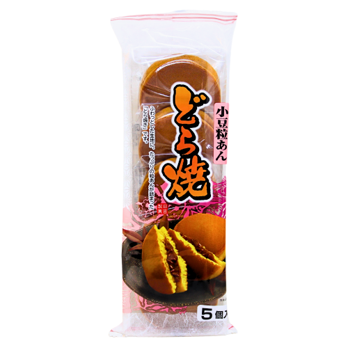 Hiyoshi Dorayaki with Azuki Red Bean Paste 5pcs-日吉製菓紅豆銅鑼燒-300g-SNACHI101