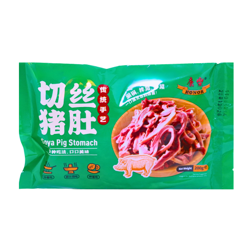 Honor Braised Pig Stomach (Sliced) 200g-康樂切絲鹵香豬肚-200g-FMEATHR103