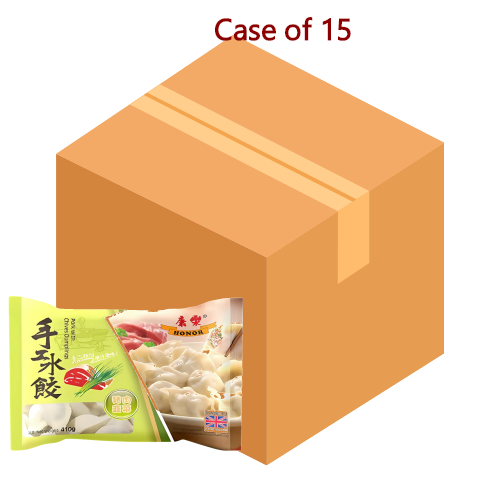 Honor Dumplings - Pork with Chives-康樂豬肉餃子-韭菜-410g-DUMHR102-15