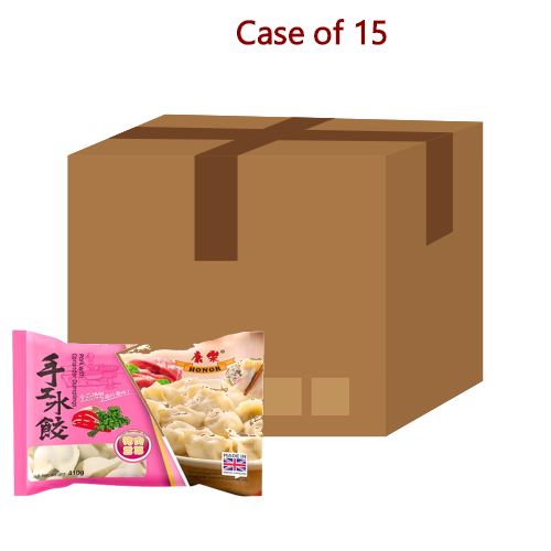 Load image into Gallery viewer, Honor Dumplings - Pork with Coriander-康樂豬肉餃子-香菜-410g-DUMHR105-15
