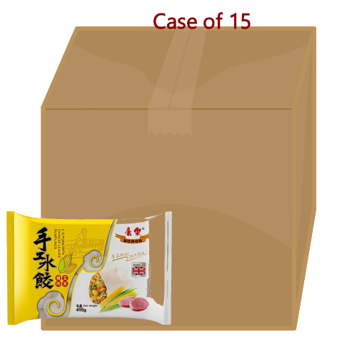 將圖片載入到圖庫檢視器中， Honor Dumplings - Pork with Corn-康樂豬肉餃子-玉米-410g-DUMHR109-15
