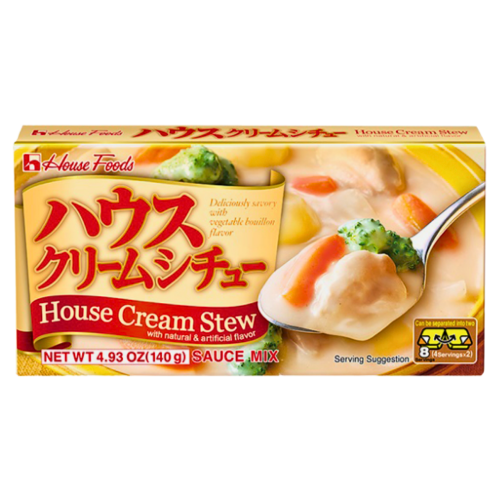 House Foods Japanese Cream Stew Sauce Mix-日式奶油燉醬-140g-JPN709