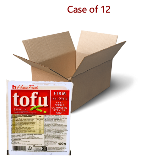 House Premium Tofu - Firm (Red)-美國優質實豆腐-400g-TOFU115-12