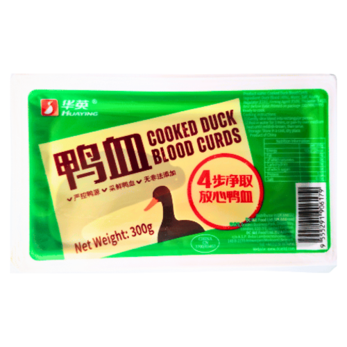 Hua Ying Cooked Duck Blood Curds-華英鴨血-300g-CMEAT103