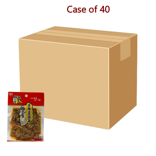 갤러리 뷰어에 이미지 로드, HuiJi Dried Beancurd - Hot-好巴食麻辣豆腐干-68g-SNACHJ101-40
