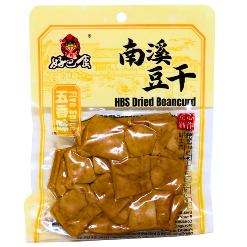 HuiJi Dried Beancurd - Spicy-好巴食五香豆腐干-95g-SNACHJ103A