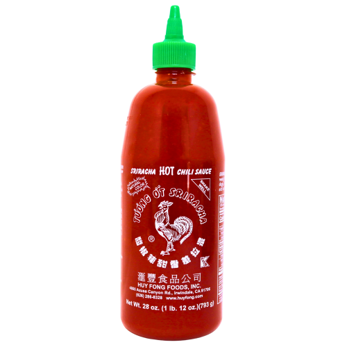 Huy Fong Sriracha Hot Chilli Sauce-匯豐是拉差辣椒醬-793g-CHIHF101