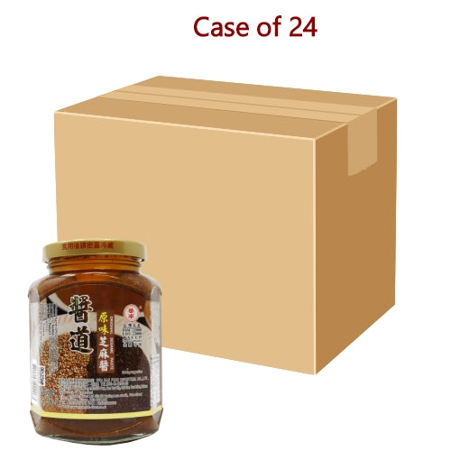 HwaNan Original Sesame Paste-華南醬道原味芝麻醬-369g-PASTE605-24