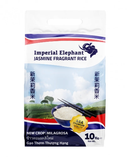 Imperial Elephant Jasmine Milagrosa Rice (10kg)-柬埔寨茉莉香米-10kg-RIC329