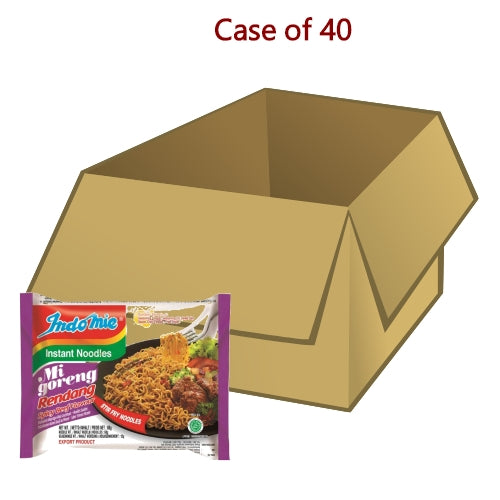 Indomie Noodles - Mi Goreng Rendang-印尼營多撈麵 - 仁當味-80g-ININ103-40