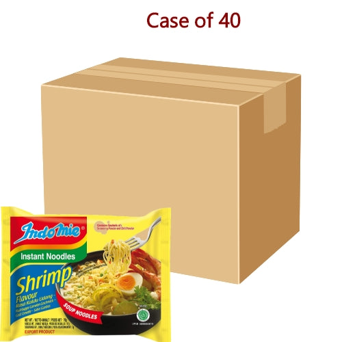 Indomie Noodles - Shrimp-印尼營多湯麵 - 鮮蝦味-70g-ININ111-40