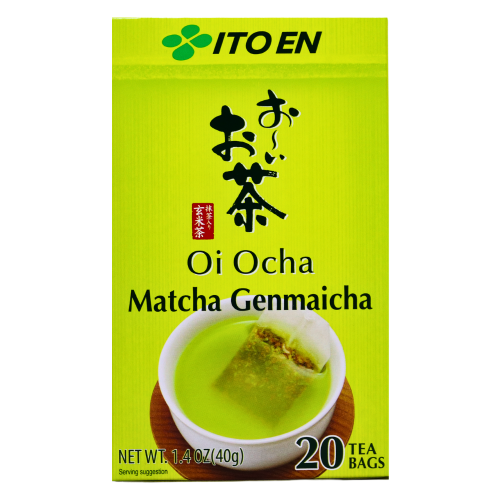 Ito en Oi Ocha Matcha Genmaicha Tea Bags 40g-伊藤園 日式抹茶玄米茶包-40g-TEA423