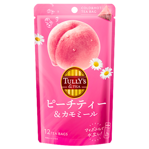 Itoen Tully’s & Tea Peach Chamomile Tea-伊藤園水蜜桃洋甘菊風味茶包-36g-TEA425