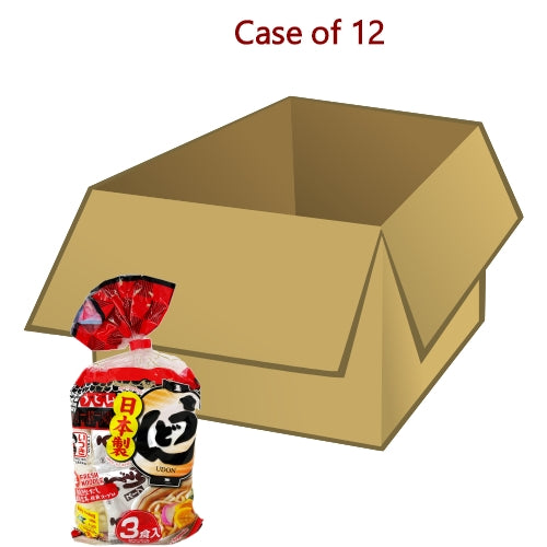Itsuki Fresh Udon with Soup Base (3pcs)-日制烏冬面- 鰹魚味-630g-UDON205-12