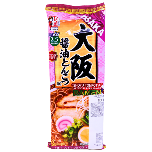 갤러리 뷰어에 이미지 로드, Itsuki Osaka Ramen - Shoyu Tonkotsu-五木大阪風味醬油豚骨拉麵-176g-INIT111
