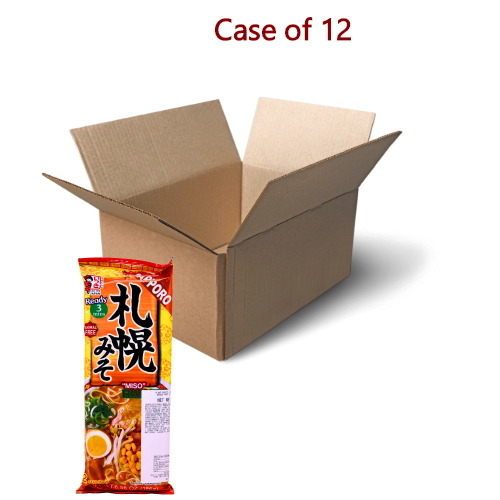 Itsuki Sapporo Miso Ramen-五木札幌味噌拉麵-186g-INIT109-12