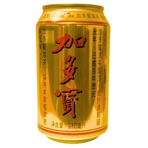 JDB Herbal Tea (Golden Can)-加多寳凉茶(金罐)-310ml-DRIJDB102