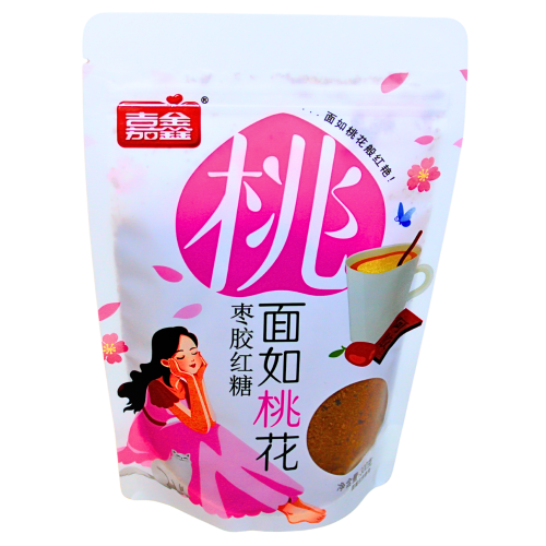 JX Jujube Flavour Brown Sugar-嘉鑫棗膠女生紅糖-300g-SUG504