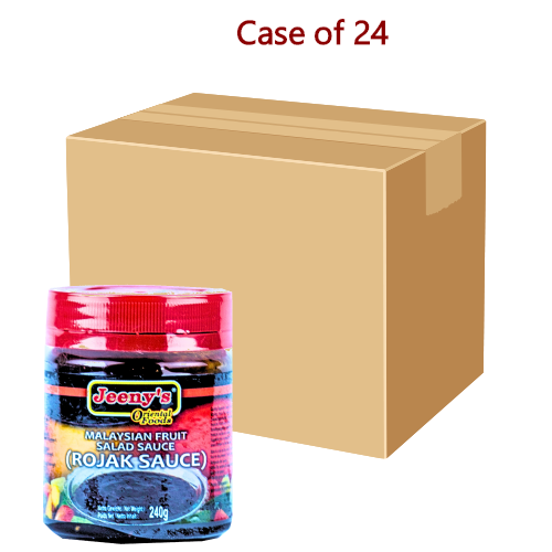 Jeeny's Malaysian Fruit Salad Sauce (Rojak Sauce)-馬来西亞沙拉醬-240g-SAUJE101-24