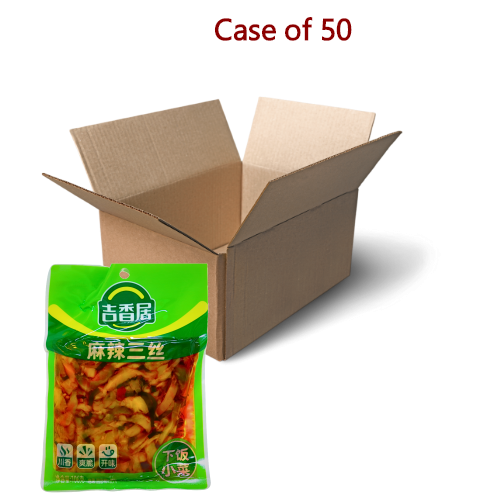 JiXiangJu Spicy Sansi-吉香居麻辣三絲-106g-PRE933-50