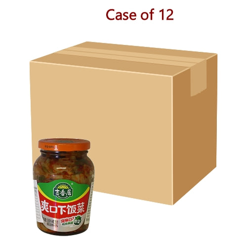 将图像加载到图库查看器中， JiXiangJu Vegetable Go with Meal (Jar)-吉香居(瓶裝)爽口下飯菜-350g-PRE929A-12
