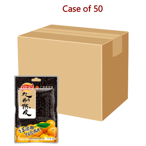 Load image into Gallery viewer, JiaBao Preserved Mandarin Peel-佳寳九製陳皮-45g-SNACJB101-50
