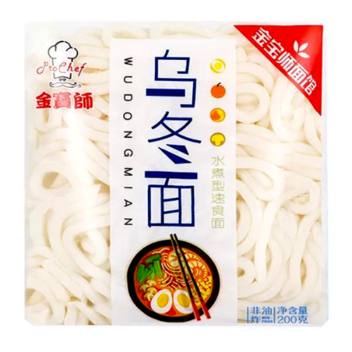 Jin Bao Shi Japanese Udon-金寶獅日式烏冬麵-200g-UDON118