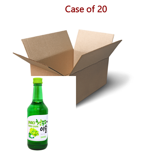 Load image into Gallery viewer, Jinro Chamisul Soju - Green Grape-韓國燒酒-青葡萄-350ml-SOJU107A-20
