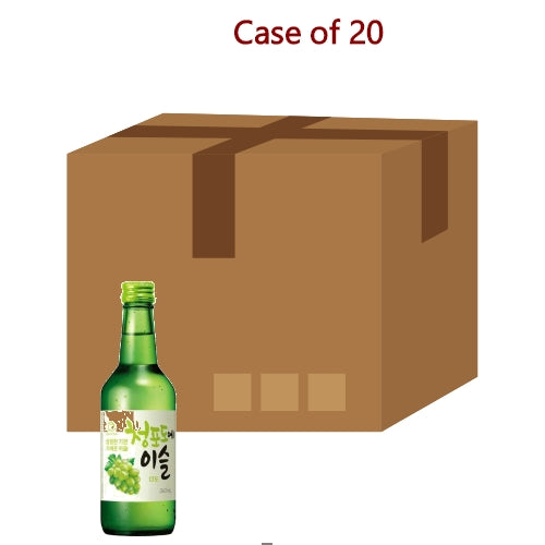 Jinro Chamisul Soju - Green Grape-韓國燒酒-青葡萄-360ml-SOJU107-20