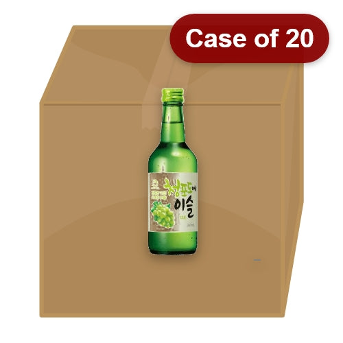 Jinro Chamisul Soju - Green Grape 360mL-韓國燒酒-青葡萄-360ml-SOJU107-20