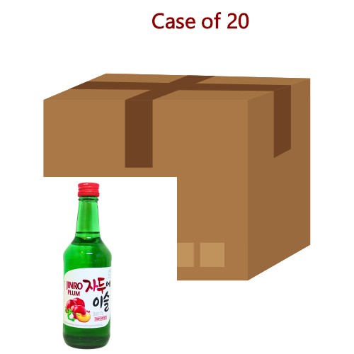 Jinro Chamisul Soju - Plum-韓國燒酒-梅-350ml-SOJU106A-20