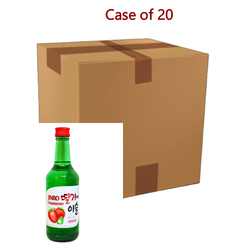 Jinro Chamisul Soju - Strawberry-韓國燒酒-草莓-350ml-SOJU105A-20