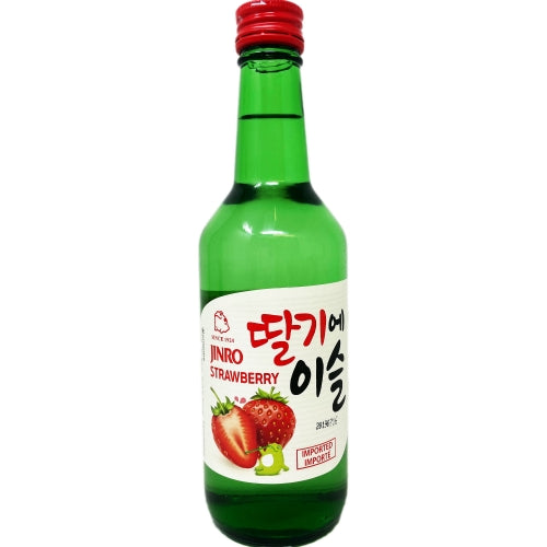 ギャラリービューアに画像を読み込む、Jinro Chamisul Soju - Strawberry 360mL-韓國燒酒-草莓-360ml-SOJU105
