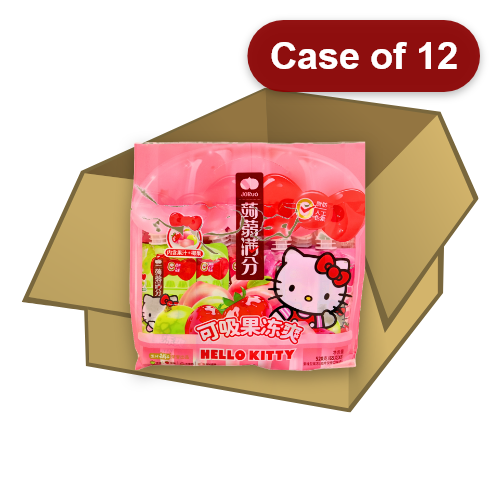 Load image into Gallery viewer, Juruo Jelly Drink Mixed Flavours (Peach, Grape, Strawberry)-鹽津鋪子果凍爽（混合口味）-520g-DES291-12
