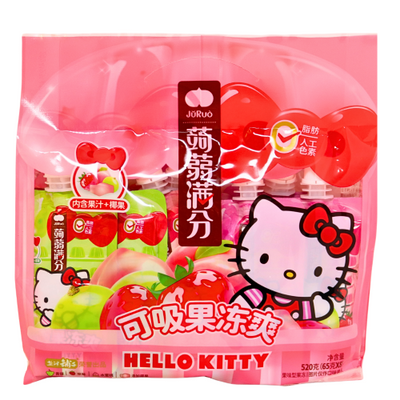 Juruo Jelly Drink Mixed Flavours (Peach, Grape, Strawberry) – Yau ...